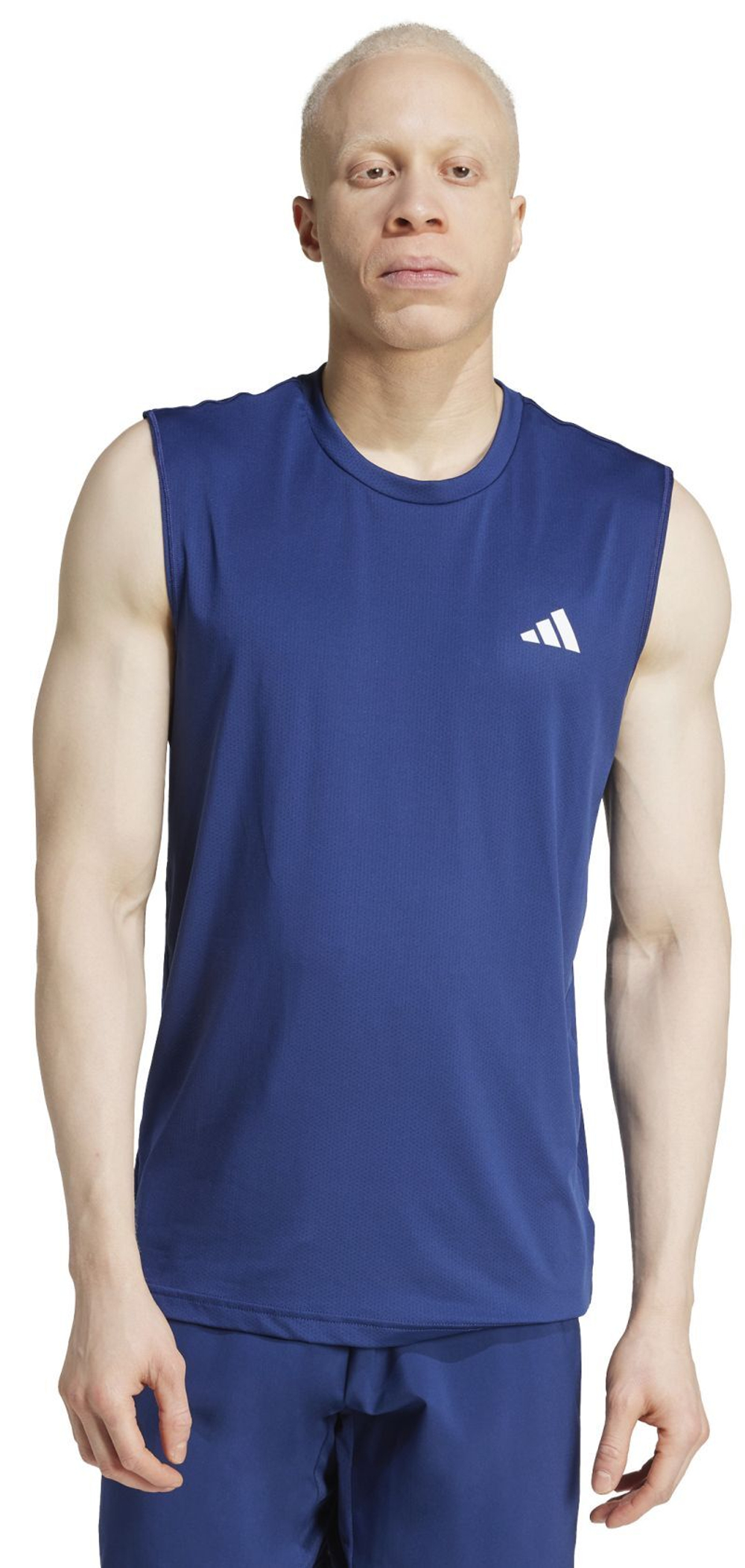 Мужская теннисная футболка Adidas Club Tennis Climacool Tank - небесный