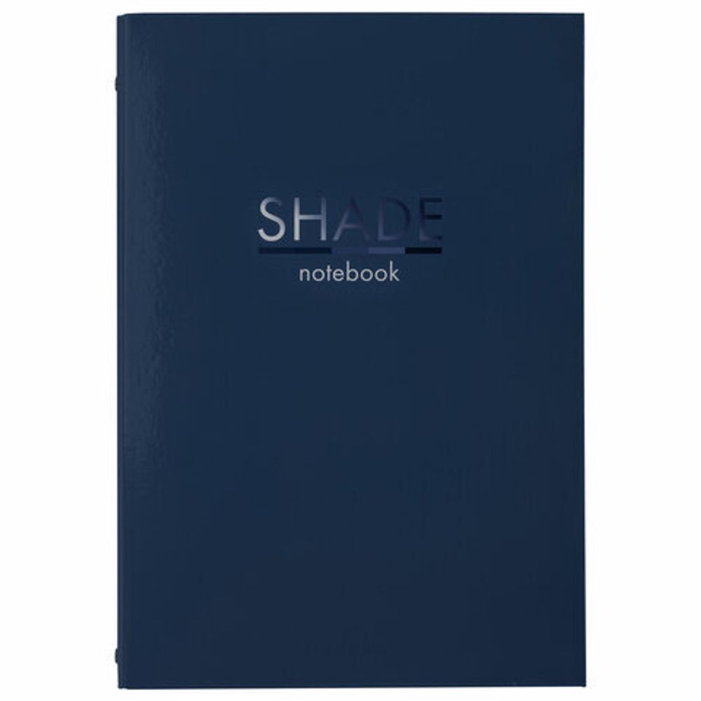 Тетрадь на кольцах БОЛЬШАЯ 210х305 мм А4, 100 л., обложка картон, клетка, BRAUBERG "Shade", 404102