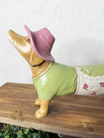 Статуэтка декоративная "Собака Такса" 29x8xH17,5 см от CAMPO Home & Garden