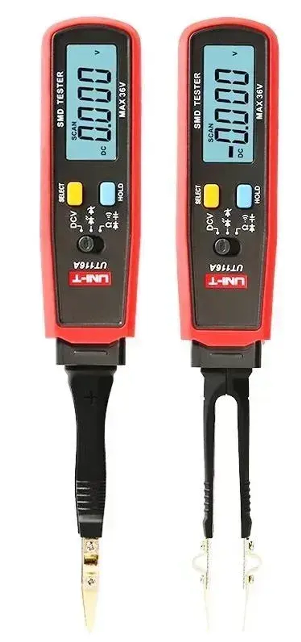 Мультиметр UT116C UNI-T светодиоды полупроводники резисторы емкости тестер SMD компонентов тест батареек