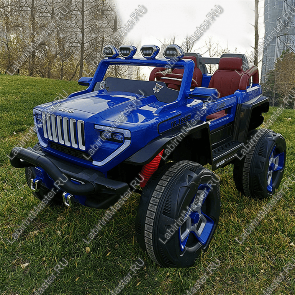 Детский электромобиль "BDQ-1200" синий