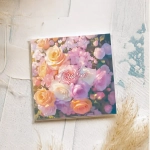 Карточка «Поздравляю (кустовые розы)»