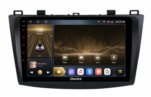Штатная магнитола OWNICE OL-9507-Q для Mazda 3 2009-2013 (BL), Axela 2009-2013 на Android 10.0