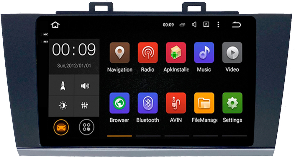 Магнитола для Subaru Outback / Legacy 2014-2019 - AIROC 2K RX-3404 Android 13, QLed+2K,  ТОП процессор, 8/128, CarPlay, SIM-слот