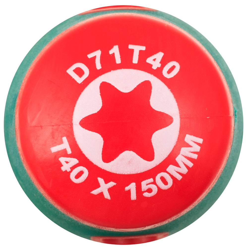 D71T40 Отвертка стержневая TORX® ANTI-SLIP GRIP, T40х150