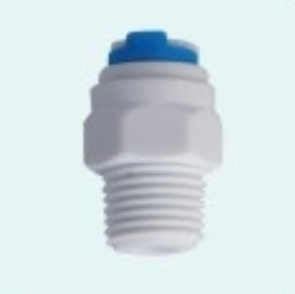 Фитинг прямой 3/8"-1/4" (трубка-резьба) QT-19B Naturewater (10-6-4)