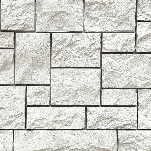 Фасадные панели Камень Дикий, жемчужный Fineber (Файнбир)