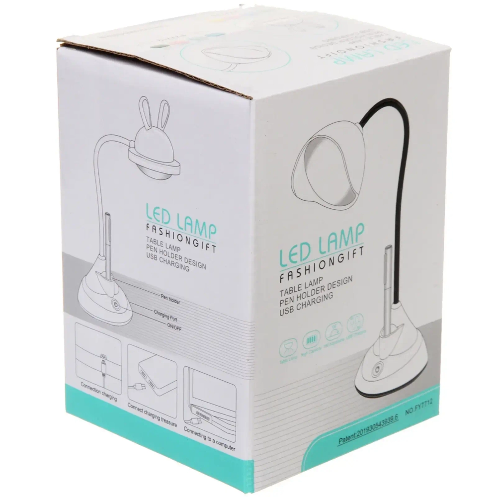 Настольная лампа «Sweet - Lamp» 10*32 см LED, USB 2W 5V, Изумруд