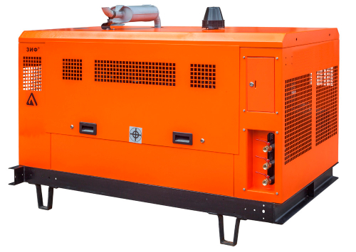 Станция компрессорная дизельная передвижная зиф-пв-5/1,5