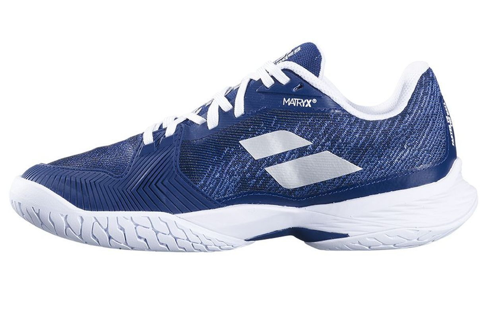 Женские теннисные кроссовки Babolat Jet Mach 3 Clay - dark blue
