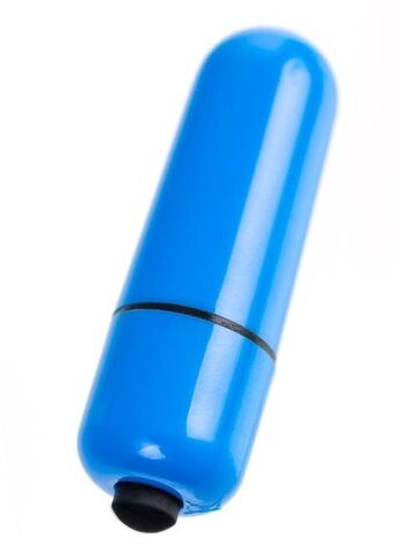 Синяя вибропуля A-Toys Braz - 5,5 см.