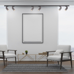 370589 PORT NT19 247 серебристый черный Светильник трековый однофазный трехжильный IP20 GU10 50W 220-240V ELITE