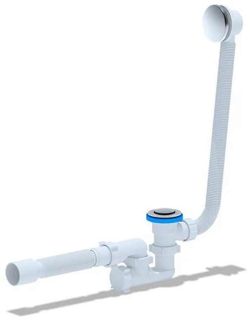 Сифон для ванны 1 1/2 с переливом клик-клак Д40/50мм АНИ EC255S1