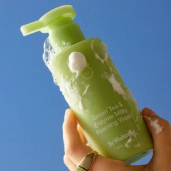 By Wishtrend Green Tea & Enzyme Milky Foaming Wash энзимное средство для умывания с зелёным чаем