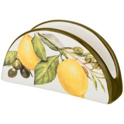 САЛФЕТНИЦА AGNESS "ЛЕМОН ТРИ" 13,5*4*7 СМ (КОР=72ШТ.)