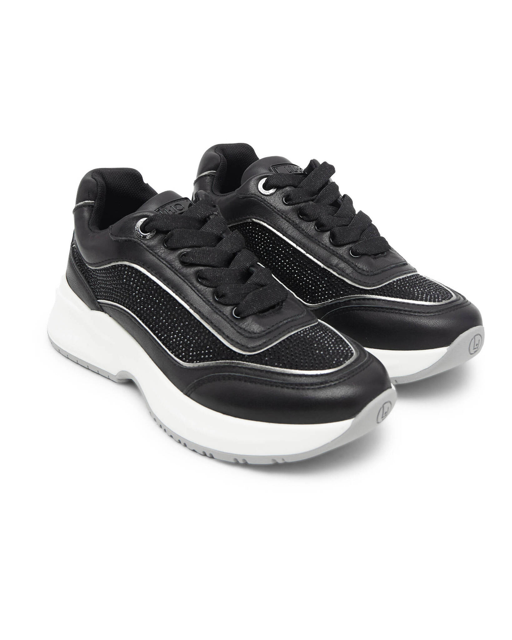 кожаные кроссовки lily 15 Liu Jo - черный(BA3077 PX073)