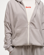 Zip-Up Hoodie LOGO Drizzle