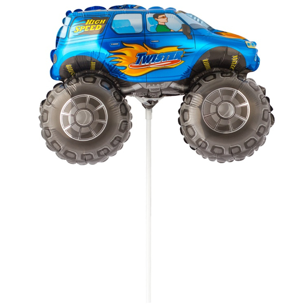Шар Фольгированный Внедорожник синий (Синий)
