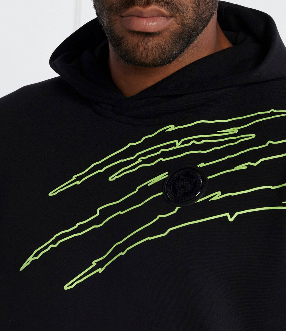 Худи Plein Sport - черный(MJB3246 SJO001N)