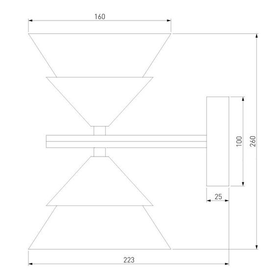 Бра Eurosvet Rylee 70138/2 хром