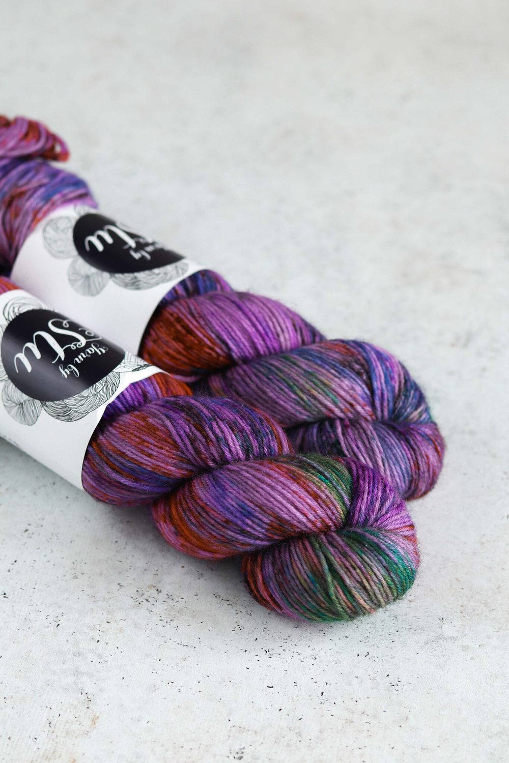 пряжа "Розовый какаду" Big Sock Stu