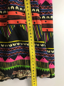 Сарафан FB sisters с орнаментом, маркировка S, визуально 44 размер