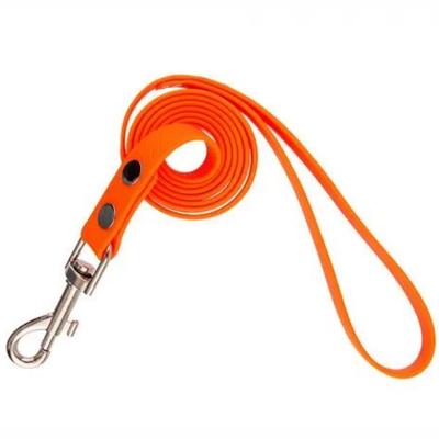 Поводок биотан 25" 2м светоотраж. rich breed об-11 оранжевый
