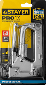 STAYER Pro-53 тип 53 (A/10/JT21) 23GA, (4 - 14 мм), усиленный степлер для скоб (3150_z01)
