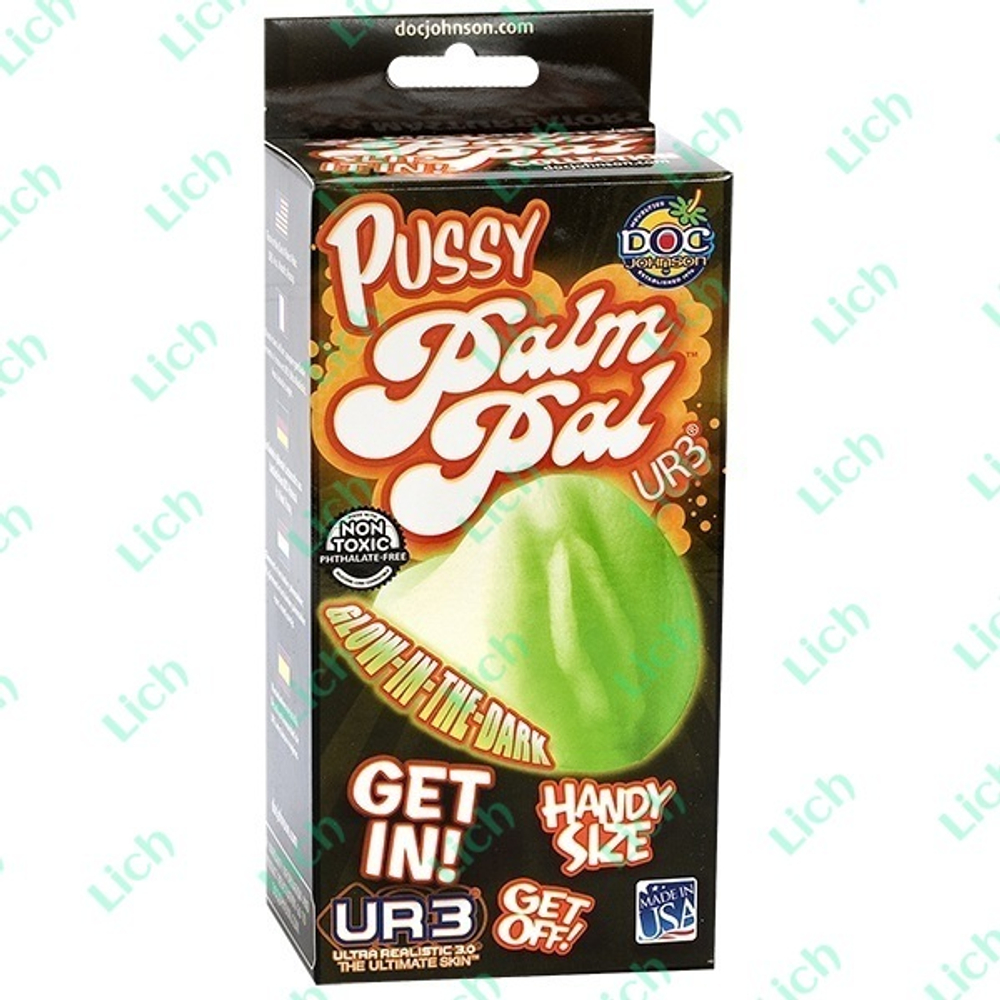 Светящаяся в темноте вагина PALM PAL