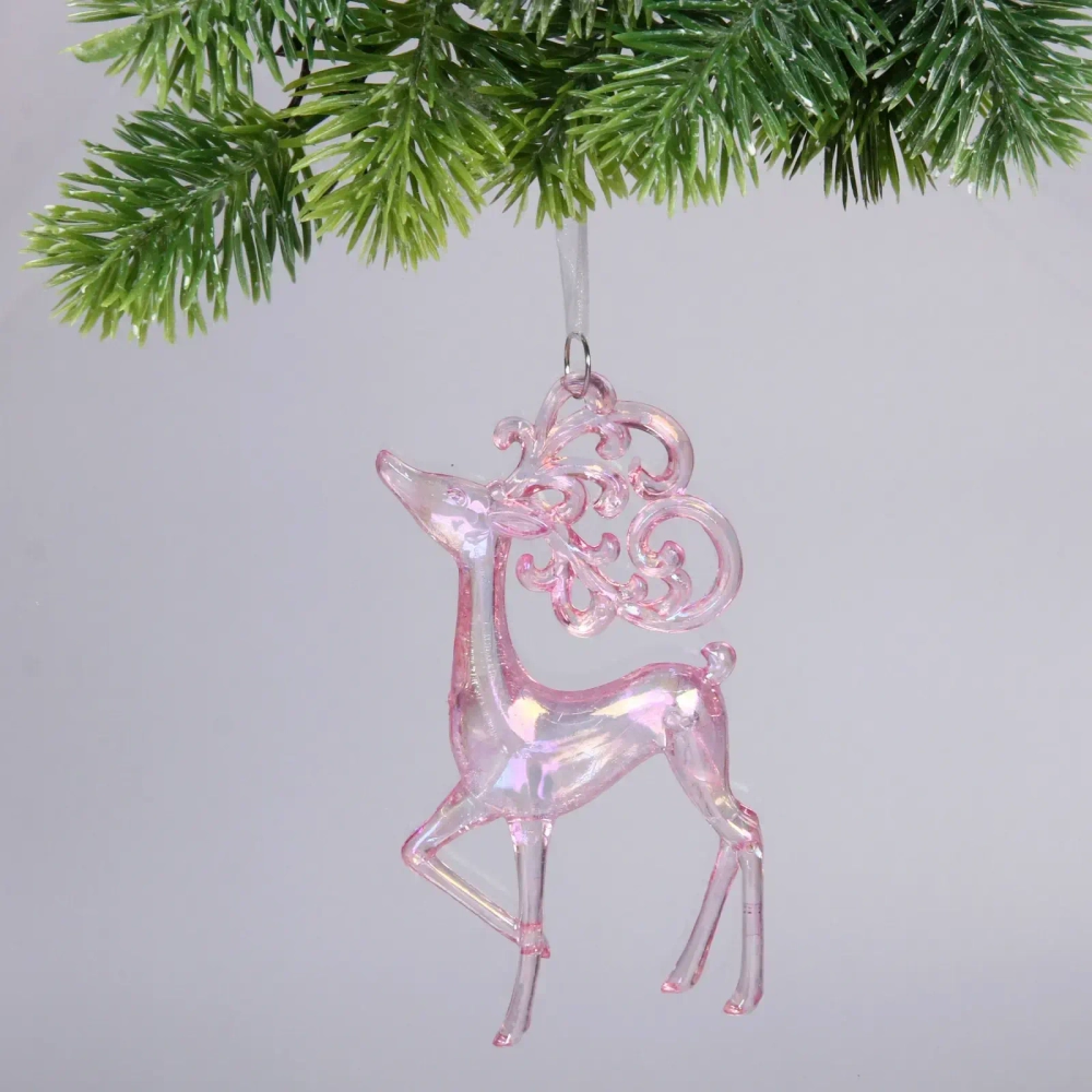 Подвеска «Волшебное копытце» 8*14 см, Розовый