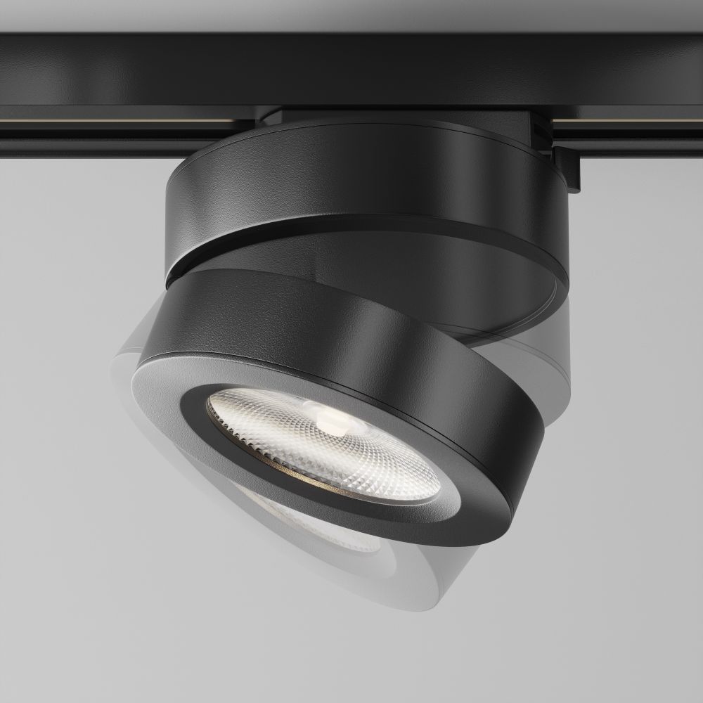 Трековый светильник для однофазного шинопровода светодиодный Maytoni Unity Magic TR006-1-12W3K-B4K