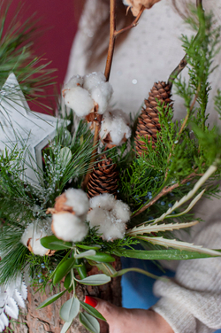 Новогодняя композиция Зимушка