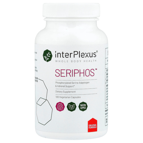InterPlexus, Seriphos™, 100 вегетарианских капсул