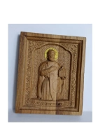 Освященная Икона Святого Князя Ярослава Мудрого из дуба