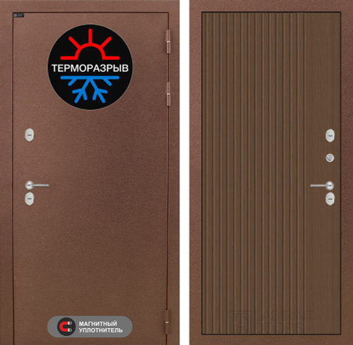 Термомагнит 29 дуб кантри тёмный