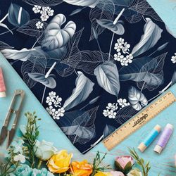 Ткань мембрана листья комнатного антуриума