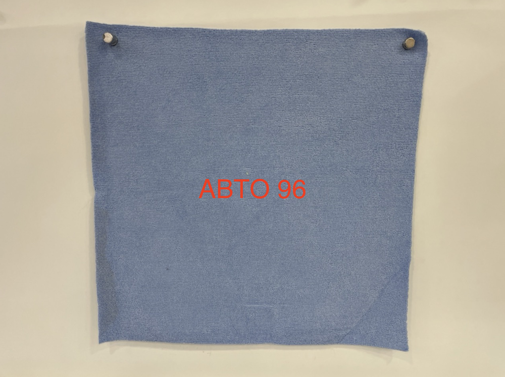П-03RА / Полотенце из микрофибры для чистки автомобиля, ЭКО (голубой) 40x40 см Оптом