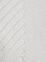 Чепчик для девочки вязаный на завязках на осень