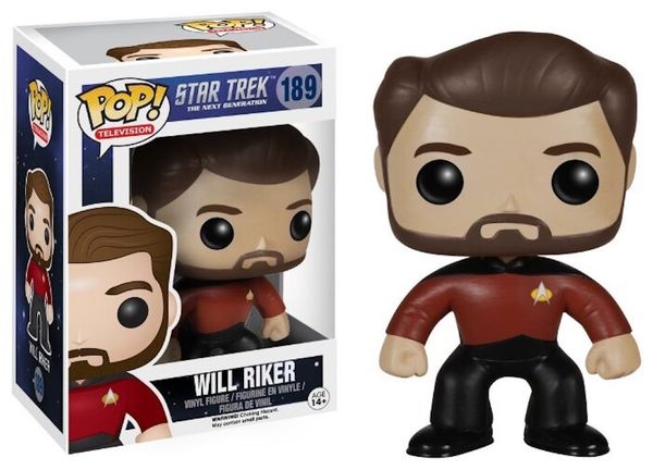 Фигурка Funko Pop Звёздный Путь: С.П. - Уильям Райкер (Star Trek: The Next Generation - Will Riker)