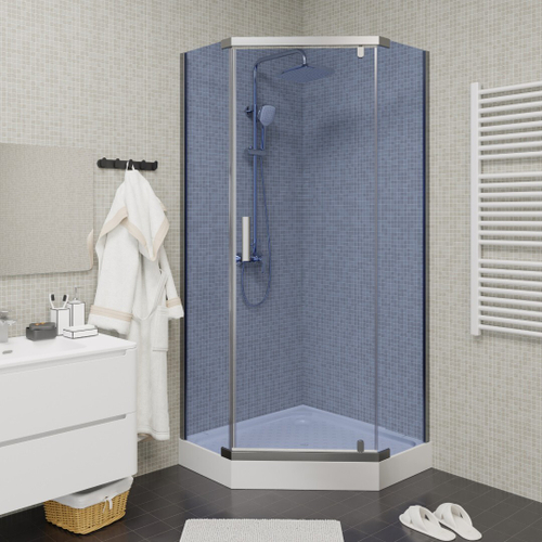 Уголок ZPE911 душевой PARLY с поддоном (90х90х195)