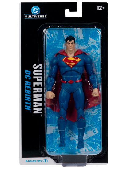 Фигурка DC Multiverse Superman Rebirth 7" 18042 / Фигурка по мотивам вселенной DC, Супермен 18см