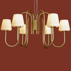 Подвесной светильник Freya FR2039PL-06G