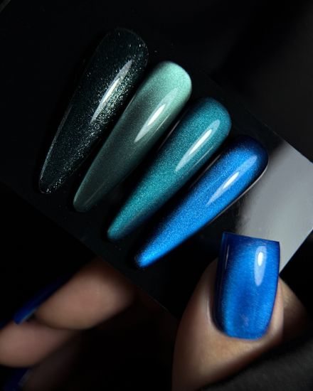 Гель лак Galaxy Aquamarine cat №2,9g