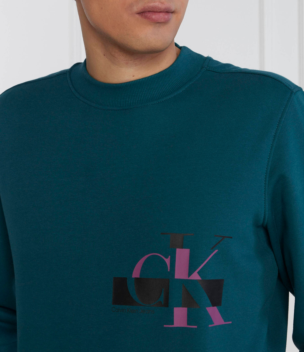 Худи CALVIN KLEIN JEANS - бирюзовый(J30J324092)