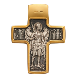 Крест с образом Архангела Михаила