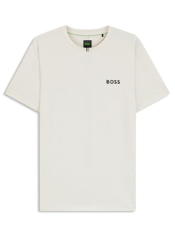 Мужская теннисная футболка BOSS TOC - open white