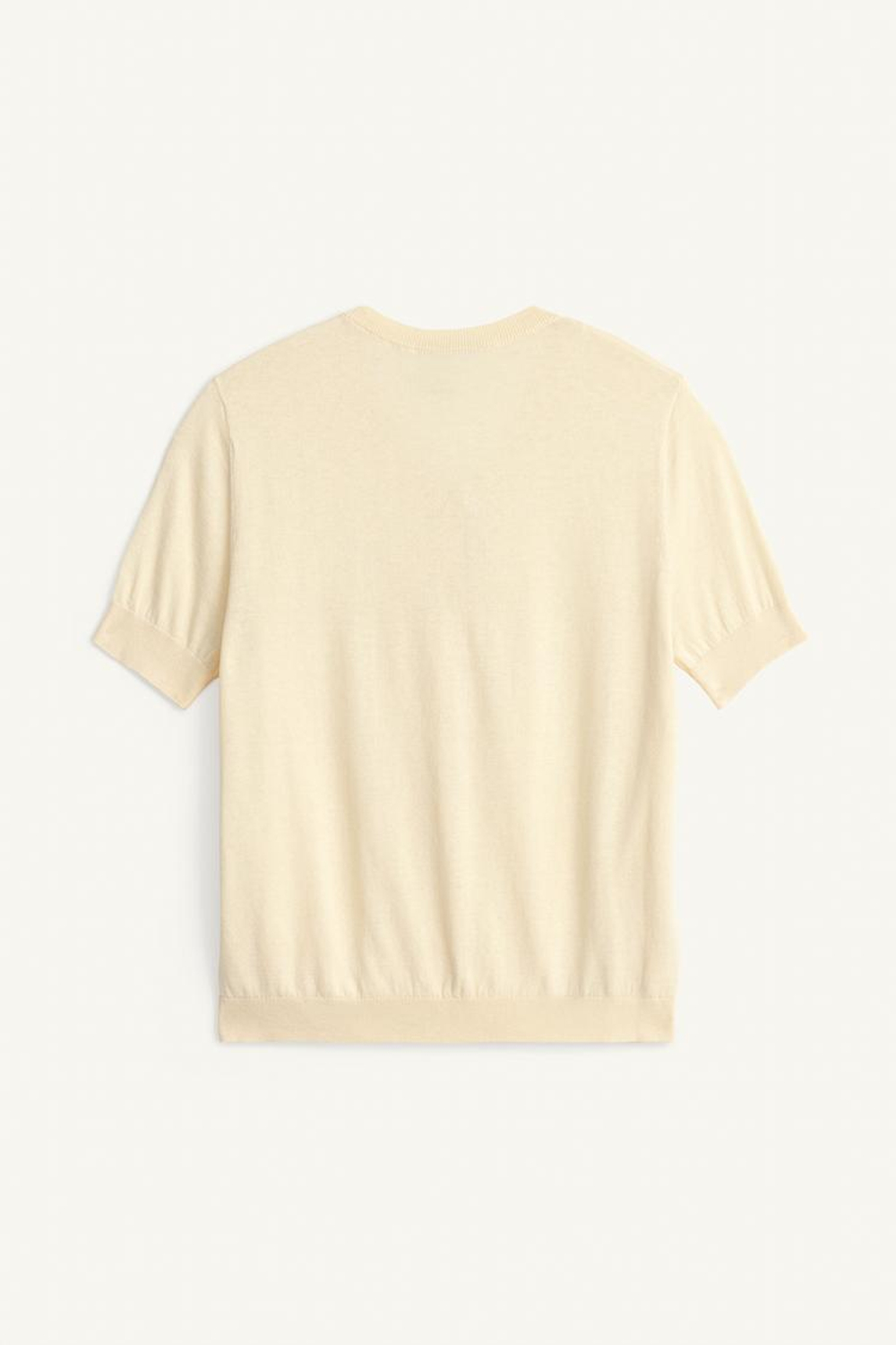 ZARA КАРДИГАН С КОРОТКИМИ РУКАВАМИ - LIMITED EDITION, СВЕТЛО-ЖЕЛТЫЙ