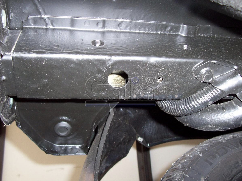 Фаркоп оцинкованный Galia H055A для Hyundai Getz 2003-2005(паспорт и сертификат в комплекте)(без электрики)