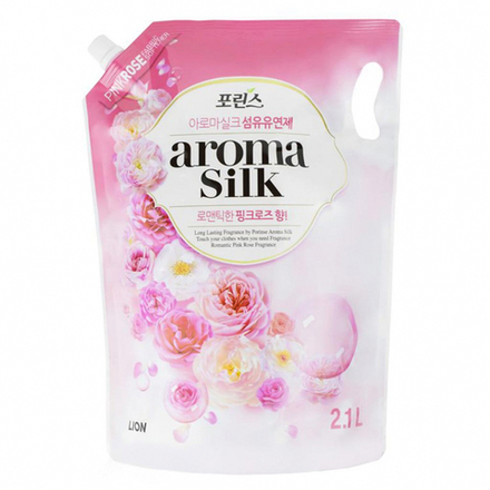 LION AROMA CAPSULE Кондиционер для белья с ароматом розы 2100г