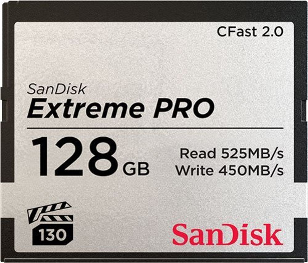 Карта памяти SanDisk Extreme PRO CFast 2.0 128GB 525MB/s